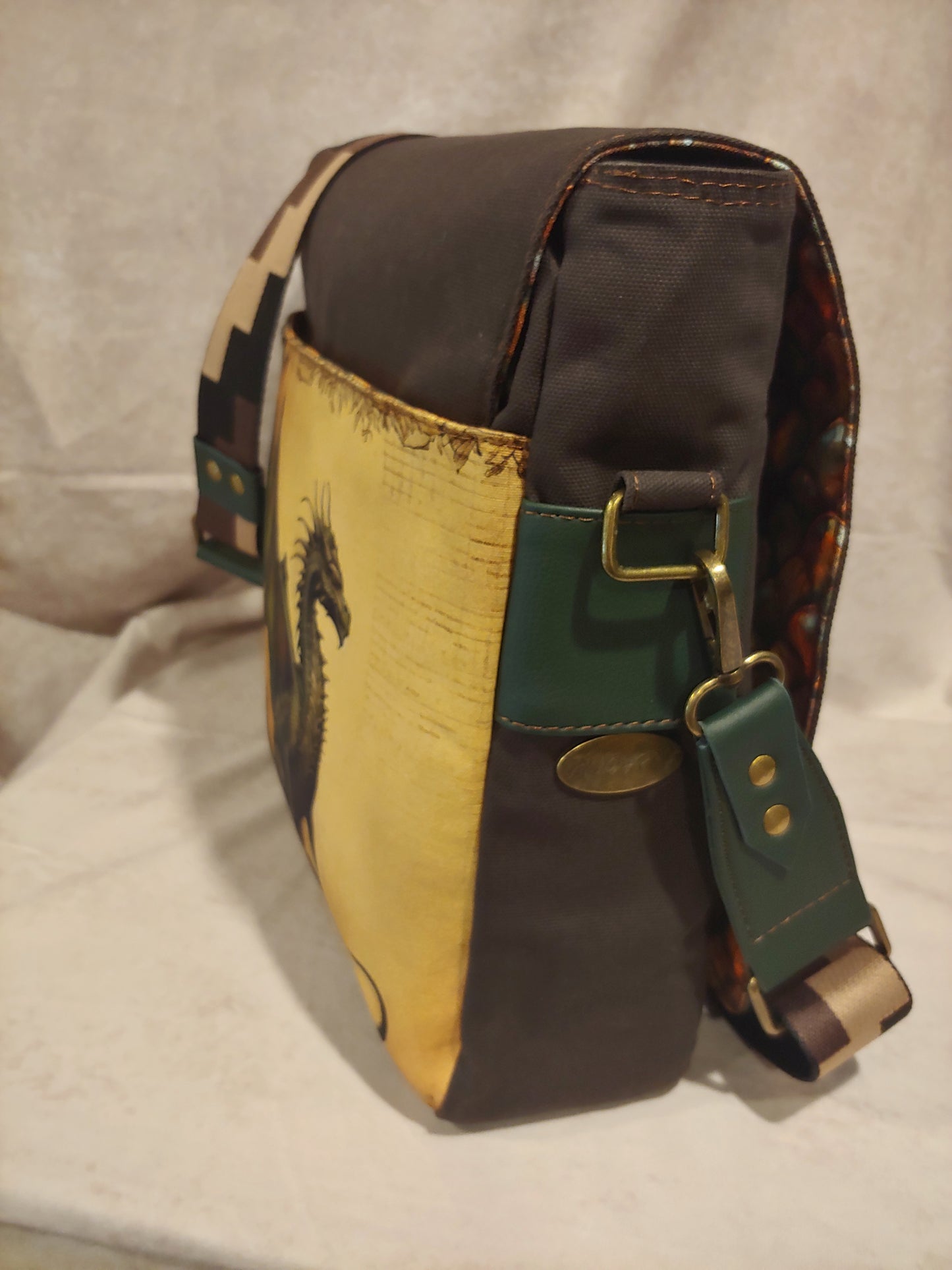 A "Make a Statement" Messenger Bag