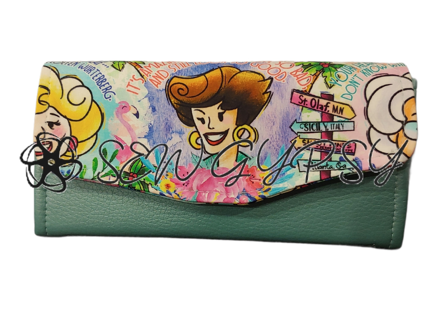 Golden One Liners Necessary Clutch Wallet