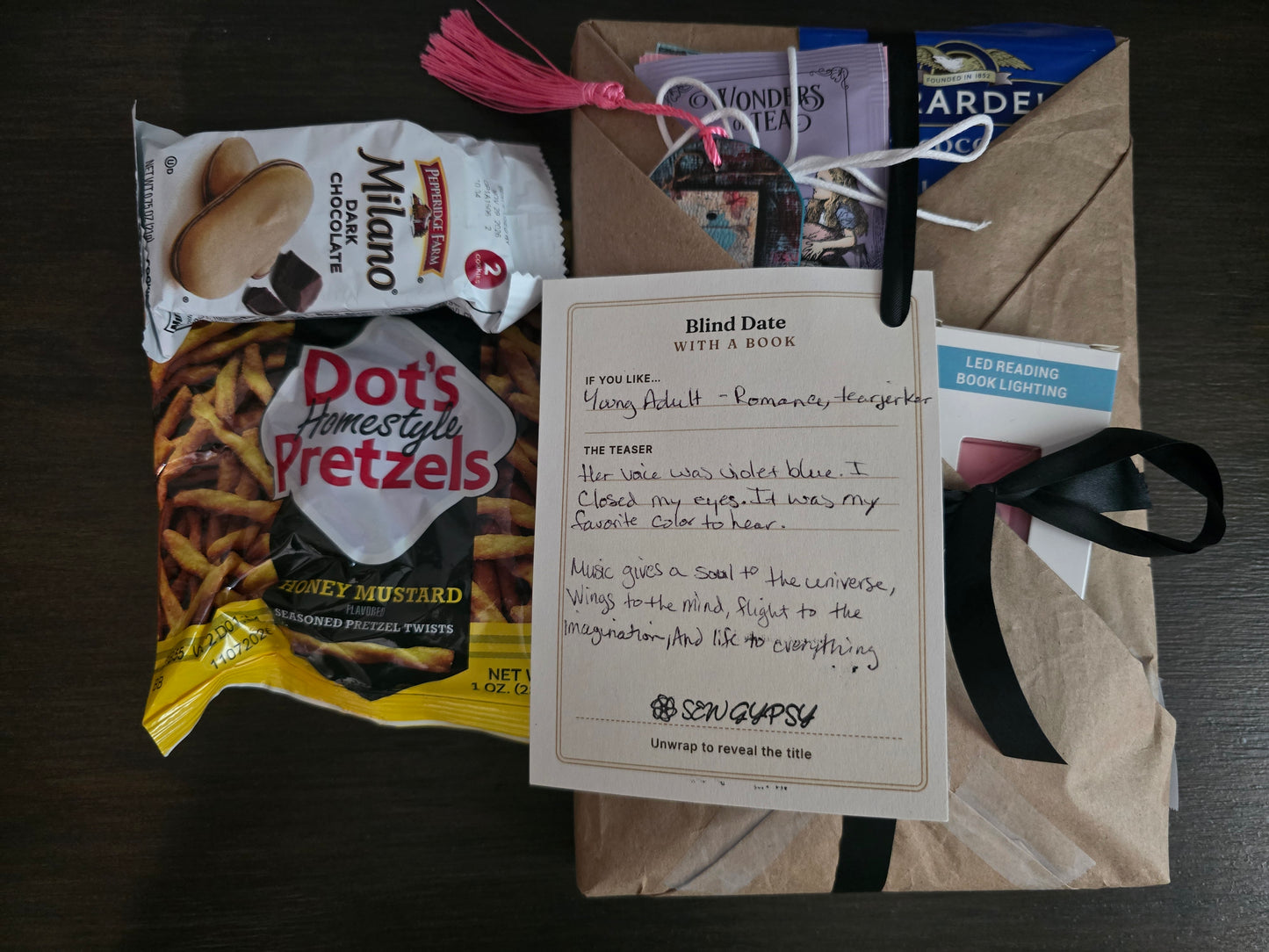 Date Night with a Book - Cozy Reading Companion Kit