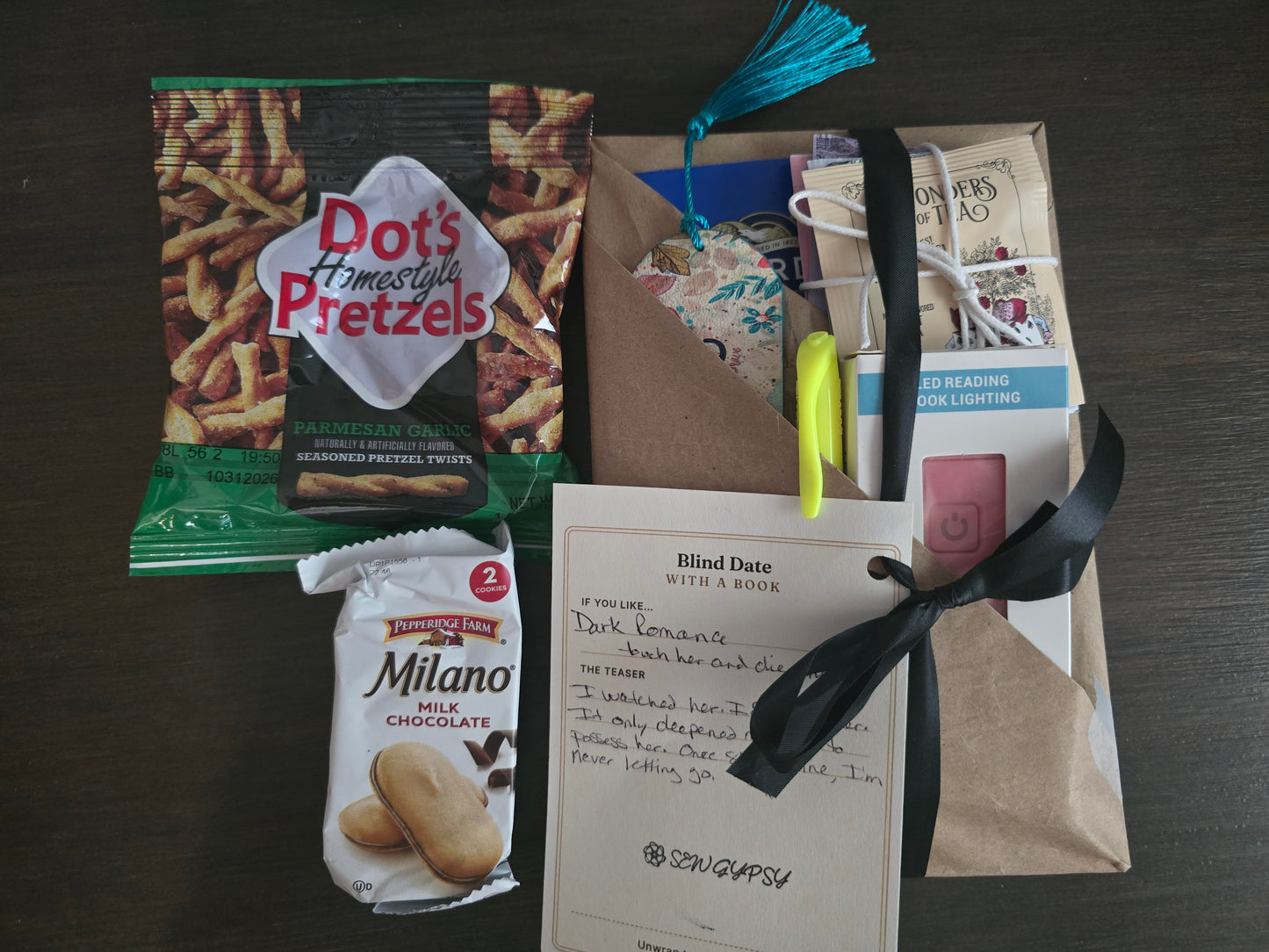 Date Night with a Book - Cozy Reading Companion Kit