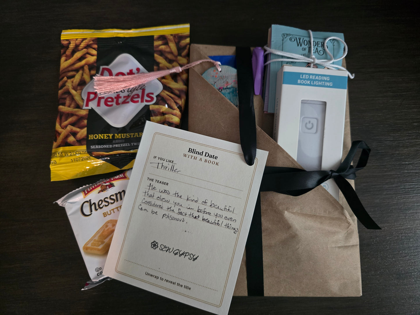 Date Night with a Book - Cozy Reading Companion Kit