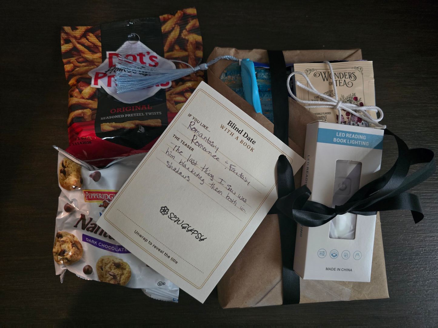 Date Night with a Book - Cozy Reading Companion Kit