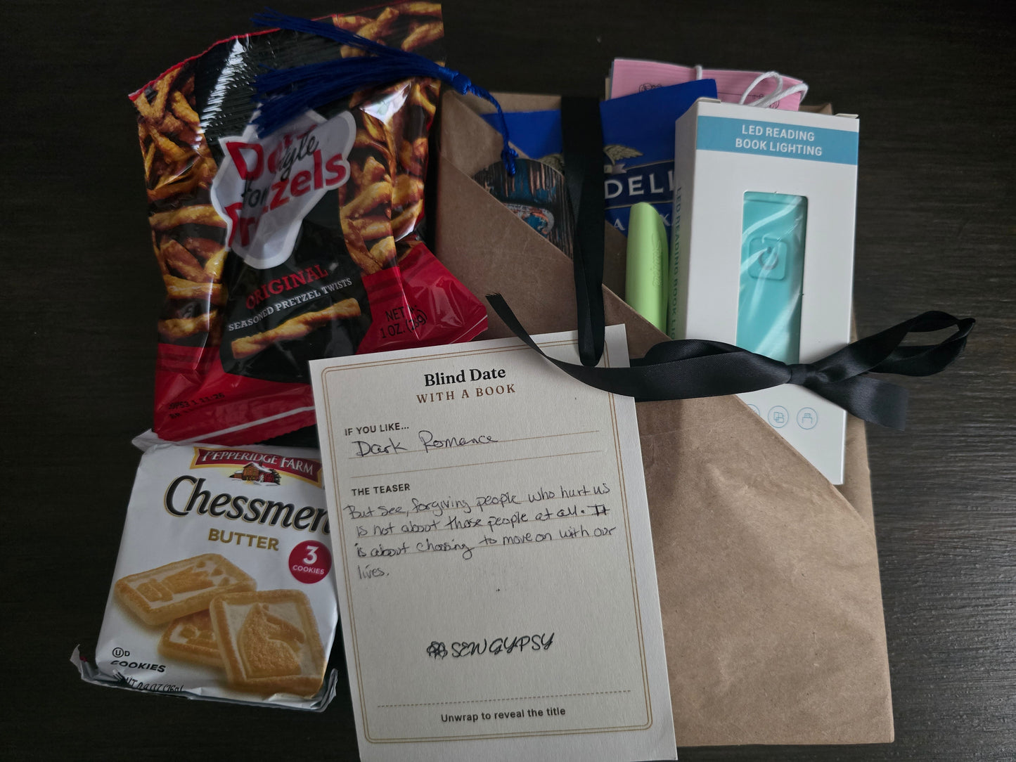 Date Night with a Book - Cozy Reading Companion Kit