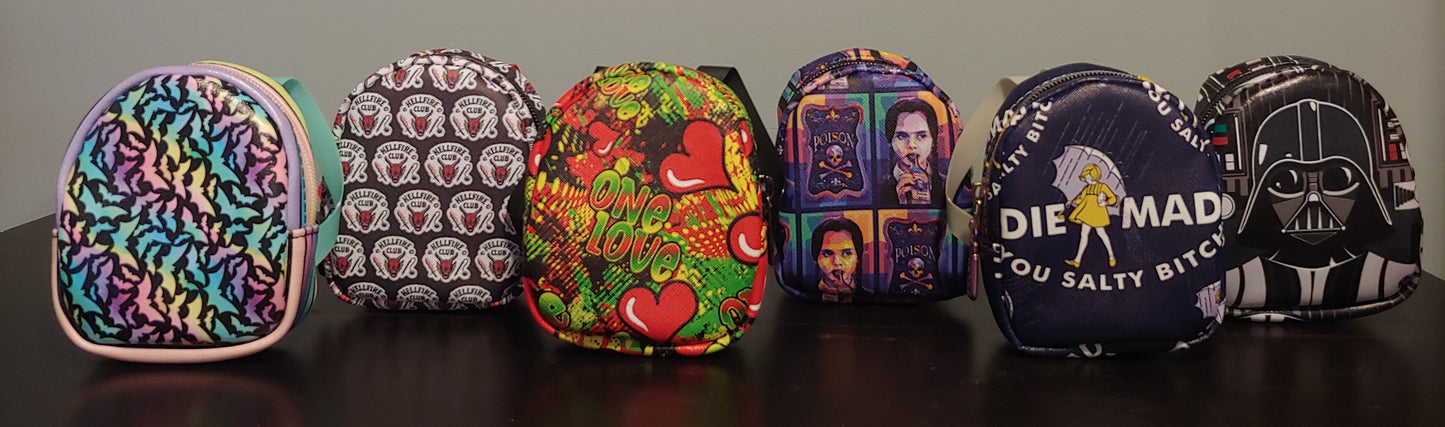 Bitty Bug Charm Backpacks